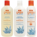 Cantu Weightless Smoothing Shampoo 400ml, Conditioner 400ml & Daily leave in 236ml