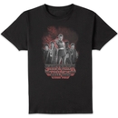 Stranger Things Lineup Unisex T-Shirt - Black