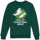 Ghostbusters Full Of Christmas Spirit Sweatshirt - Green