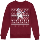 Pokémon Sylveon Christmas Sweatshirt - Burgundy