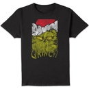 The Grinch Side Eye Black Unisex T-Shirt - Black