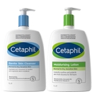 Cetaphil Healthy Supersize Best Sellers Duo for Face & Body