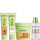 Garnier Keratin Sleek 4-Step Shine Bundle