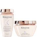 K&eacute;rastase Gloss Absolu Bain Cr&egrave;me Hydra-Glaze Shampoo and Mask For Thick Frizzy Hair