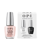 OPI Infinite Shine Bubble Bath Nail Polish with Base and Top Coat Duo Bundle