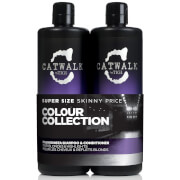 Duo de productos cabello rubio TIGI Catwalk Fashionista Violet Tween