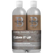 Набор средств для мужчин TIGI B For Men Clean Up Tween Duo 2 x 750 мл
