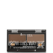 Rimmel Brow This Way Eyebrow Kit - Medium Brown