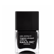 nails inc. Black Taxi Gel Effect Nail Varnish (14ml)