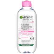 Garnier Micellar Water Facial Cleanser and Makeup Remover for Sensitive Skin 400ml
