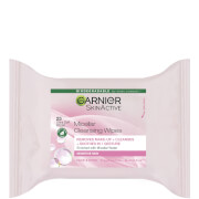 Нежные очищающие салфетки с мицеллярной водой Garnier Skin Naturals Micellar Extra-Gentle Cleansing Wipes (25 штук)