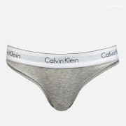 Calvin Klein Women's Modern Cotton Bikini Briefs - Grey Heather