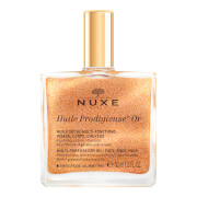 الزيت الجاف متعدد الاستخدامات Huile Prodigieuse باللمعة الذهبية من NUXE (50 مل)