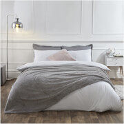 Dreamscene Grey Waffle Throw