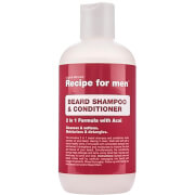Recipe for Men Beard Shampoo and Conditioner 250ml
