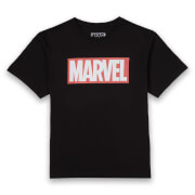 Marvel Main Logo Men's Black T-Shirt
