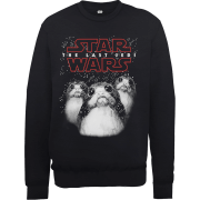 Star Wars The Last Jedi Porgs Black Sweatshirt