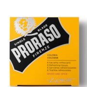 Proraso Refreshing Tissues - Wood and Spice -pyyhkeet (6 kpl)