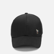 PS Paul Smith Men's Zebra Logo Baseball Cap - Black