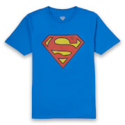 DC Originals Official Superman Shield Men's T-Shirt - Royal Blue
