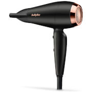 BaByliss Travel Pro AC Hair Dryer - Black/Rose Gold