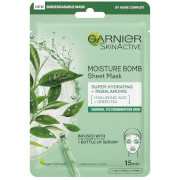 Garnier Moisture Bomb Green Tea Nawilżająca maseczka do skóry mieszanej 32g