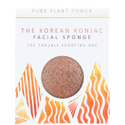 The Konjac Sponge Company The Elements Fire Facial Sponge - Purifying Volcanic Scoria 30g