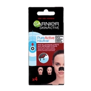 Garnier Pure Active Charcoal Anti-Blackhead Nose Strips x 4
