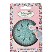 The Vintage Cosmetic Company Exfoliating Body Sponge - Blue