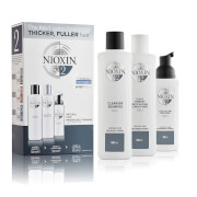 NIOXIN 3-Part System 2 Loyalty Kit for Natural Hair with Progressed Thinning