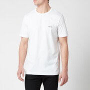 BOSS Men's Curved T-Shirt - White