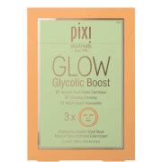 PIXI GLOW Glycolic Boost Sheet Mask (Pack of 3)