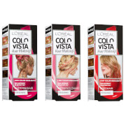 COLOVISTA Hair Make‐Up #Hotpink / #Red / #Rosegold