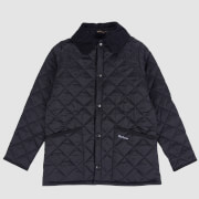 Barbour Boys' Liddesdale Quilted Jacket - Black