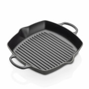 Le Creuset Signature Cast Iron Deep Square Grill - 30cm - Satin Black