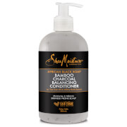Shea Moisture African Black Soap Bamboo Charcoal Conditioner 384ml - Exclusive