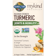 Organics Maximum Strength Turmeric Vegan Tablets - 30 Tablets