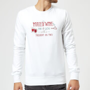 Mulled Wine Sweatshirt - White