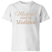 Meet me Kids' T-Shirt - White