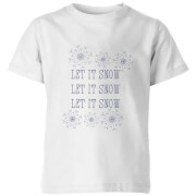 Let it Snow Kids' T-Shirt - White