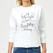 Holy Night Women's Sweatshirt - White