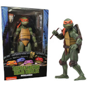 NECA Teenage Mutant Ninja Turtles 7" Figure 1990 Movie Michelangelo