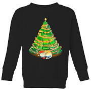 Tobias Fonseca My Favorite Xmas Tree Kids' Sweatshirt - Black