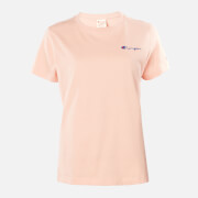 Champion Women's Small Script T-Shirt - Pink