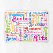 The Many Names Of Boobs Bath Mat