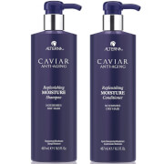 Alterna Caviar Anti-Aging Replenishing Moisture Shampoo and Conditioner 16.5 oz (Worth $132)