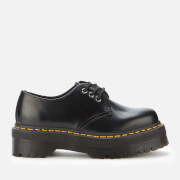 Dr. Martens 1461 Quad Leather 3-Eye Shoes - Black