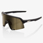 100% S3 Sunglasses with Soft Gold Lens