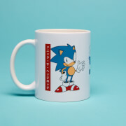 Sonic Japanese Mug- White