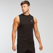 MP Vīriešu ikdienas apģērbs - sporta krekls ar pazeminātu rokas izgriezumu - Melns